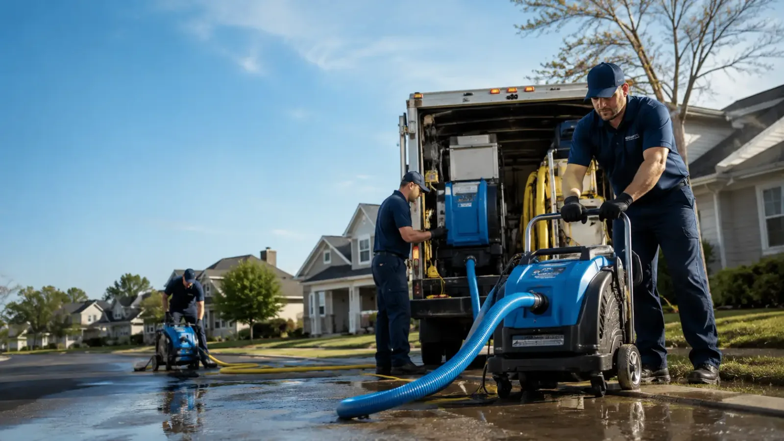 Flood Damage Cleanup in Granville, WV